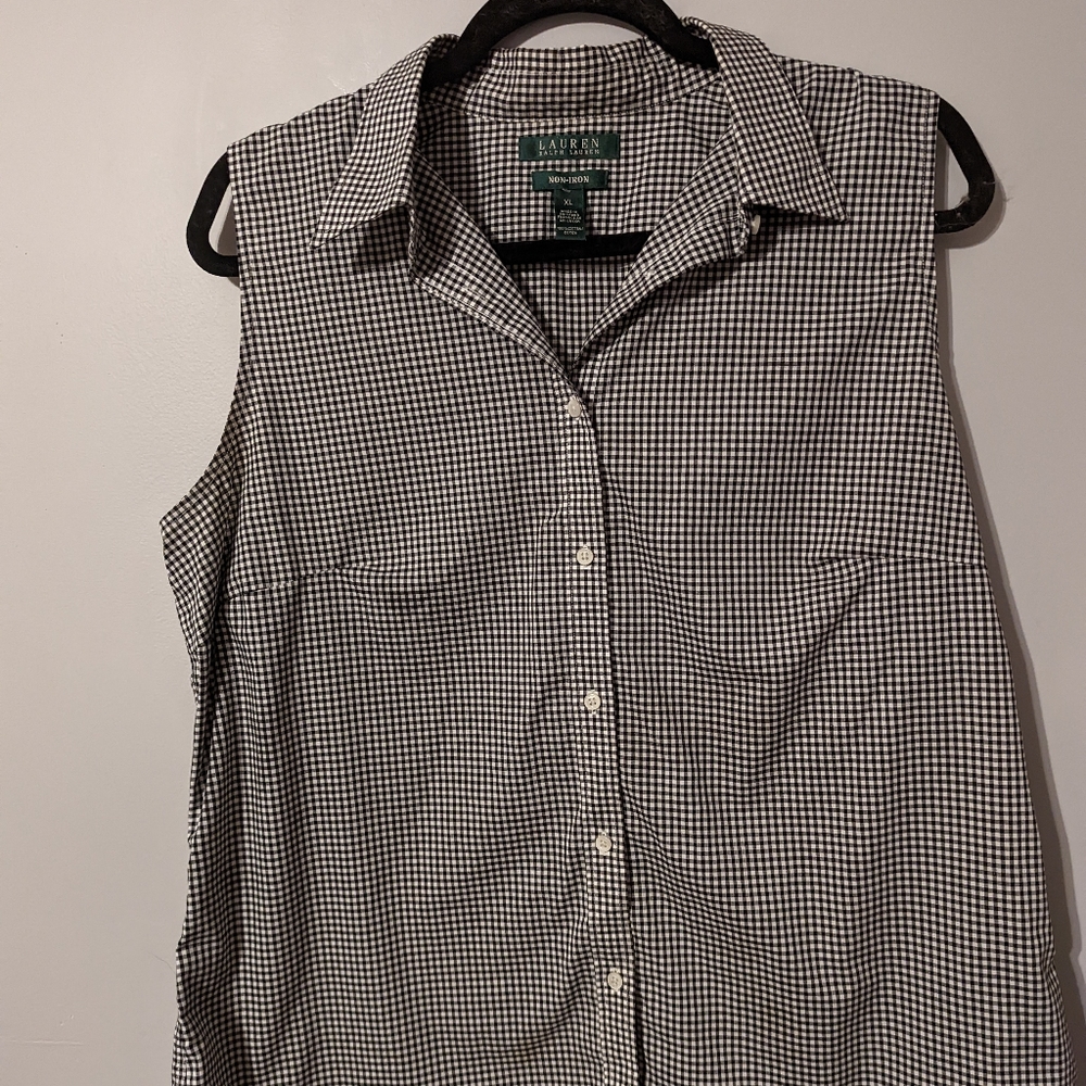 Ralph Lauren | Gingham Women's Top
